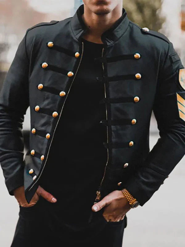 Manny – jacket with stand-up collar