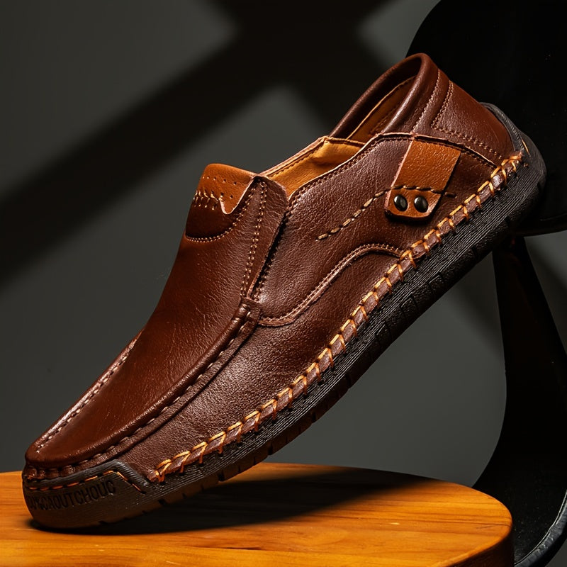 Orthopedic leather leisure shoes- Jarno