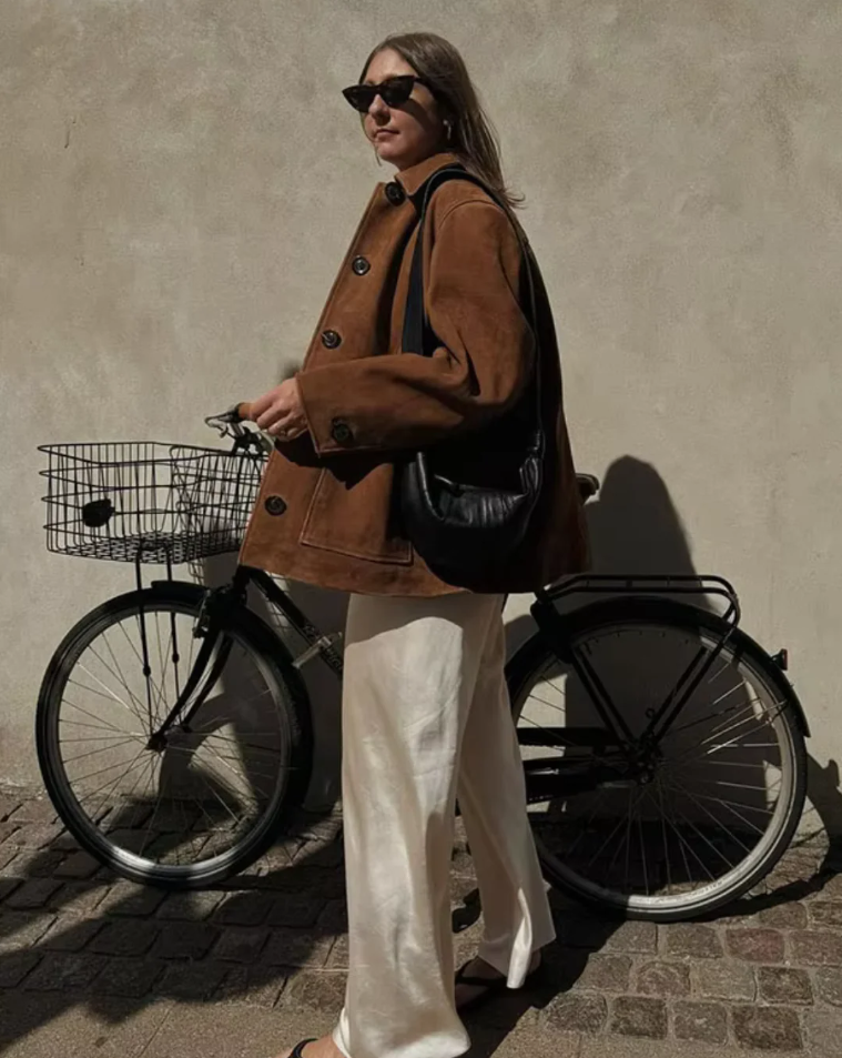 Lily | luxury camel suede women's blazer