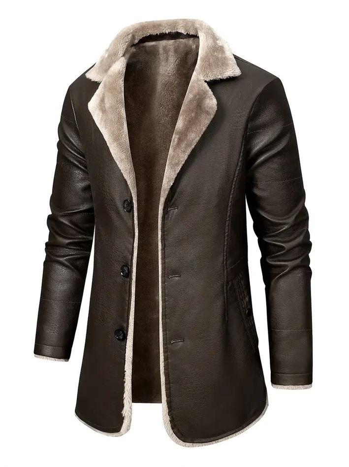 Relaxed Fit Vintage Men's Winter Coat