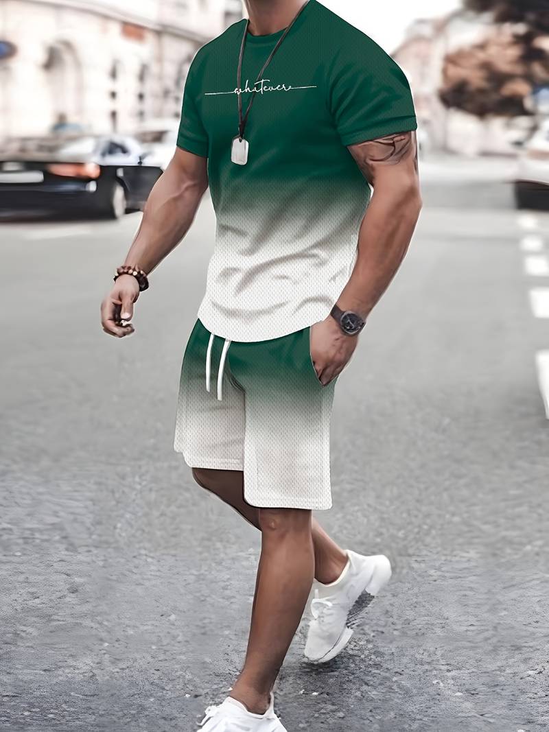 Richard – short sleeve crew neck t-shirt and shorts