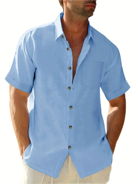 James – stylish short-sleeved shirt for men