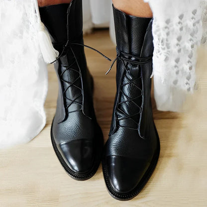 Romy | classic women's boots made of leather