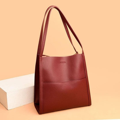 Ruby – handmade vegan leather shoulder bag