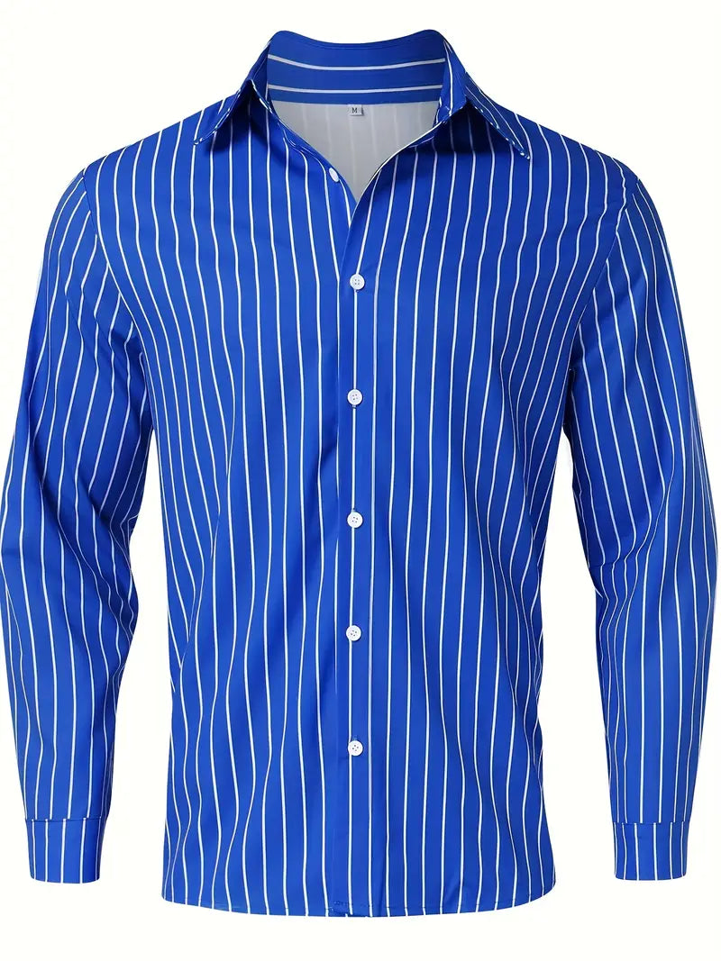 Matthew - everyday thin long sleeve button down shirt for spring and summer