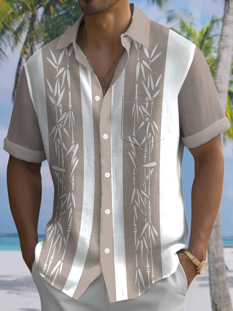 Oliver – short sleeve shirt made of bamboo fiber