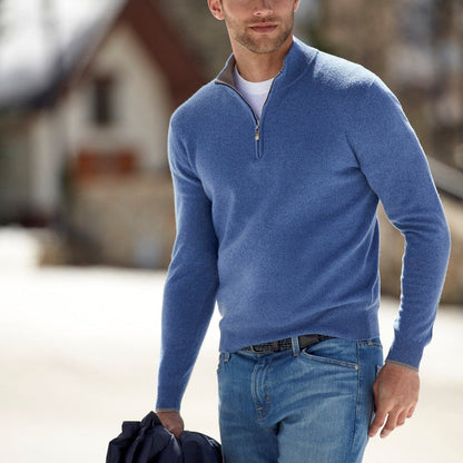 Baptiste - fashionable sweater for men with zip