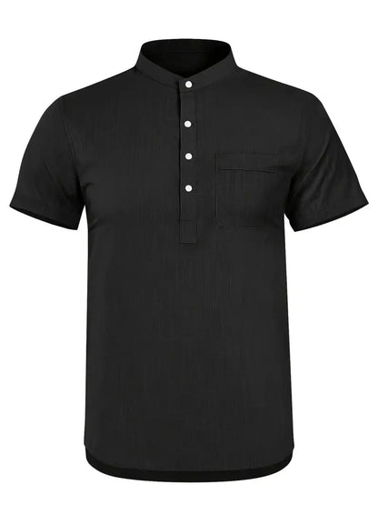 Joe – stylish no-short sleeve shirt for men