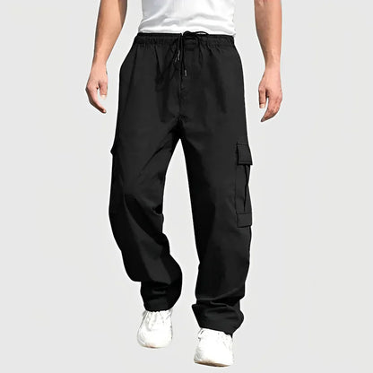 Harris - loose cargo pants with drawstring