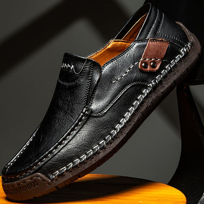 Orthopedic leather leisure shoes-  Jarno