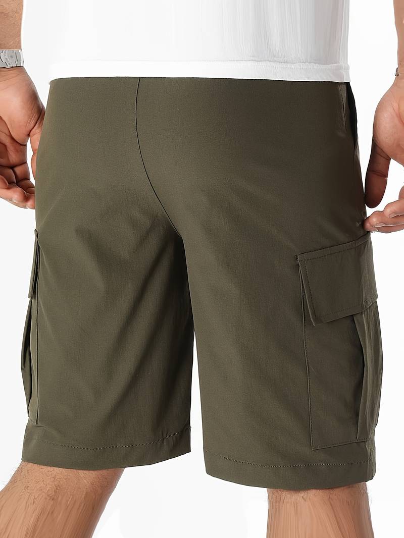 Ethan multi-pocket cargo shorts for men