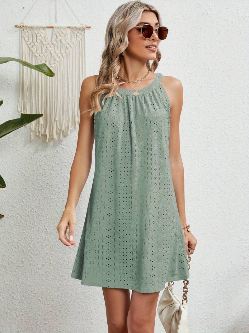 Evelyn – elegant sleeveless cover-up dress