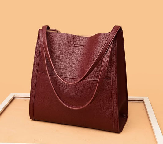 Ruby – handmade vegan leather shoulder bag