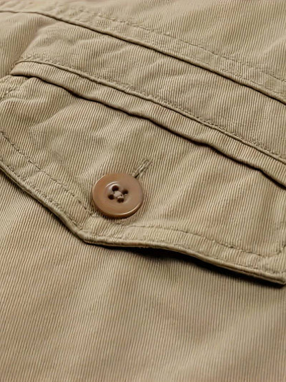 Benjamin – cotton cargo shorts in a classic design