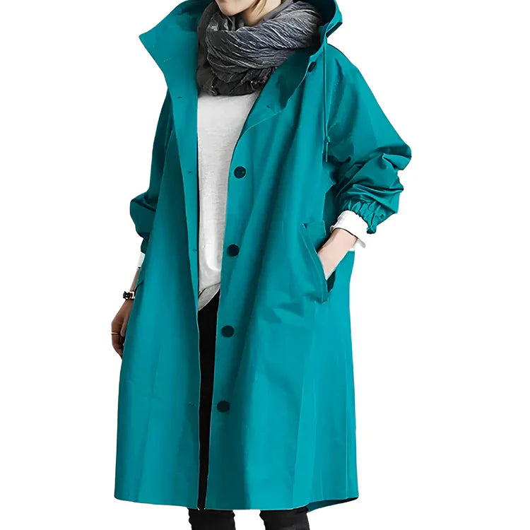 Waterproof jacket with hood - armelle