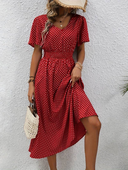 Leah – very casual short sleeve dress