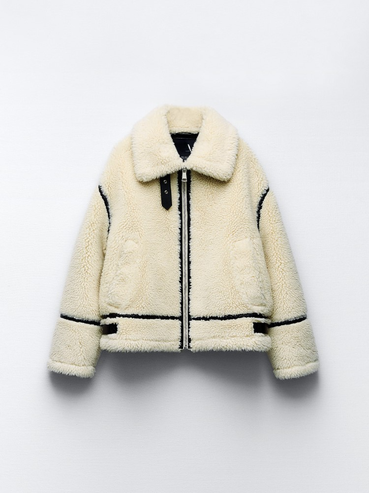 Lana | teddy autumn coat