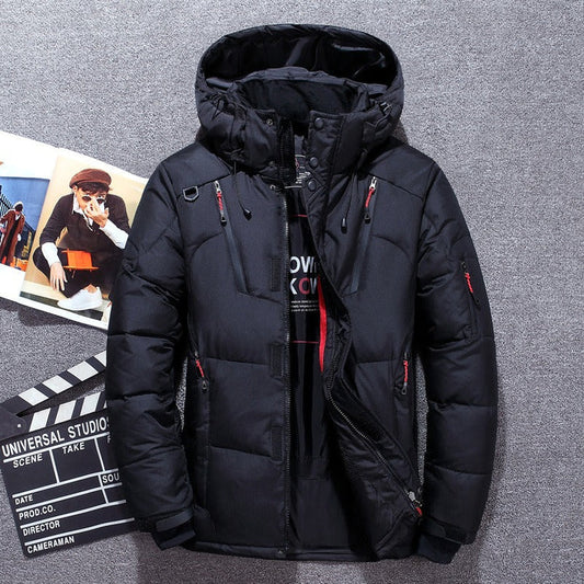 Mayo - modern winter jacket with a hood