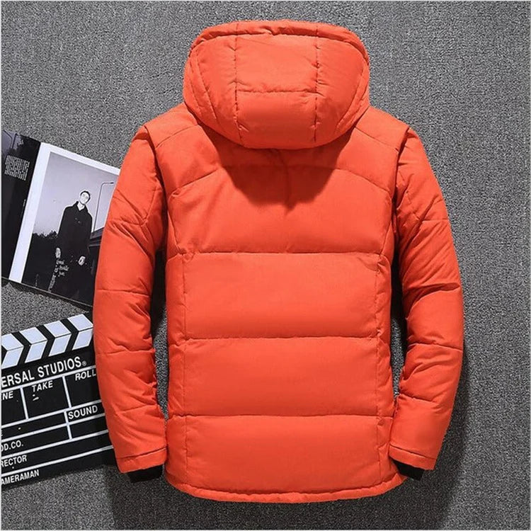 Mayo - modern winter jacket with a hood