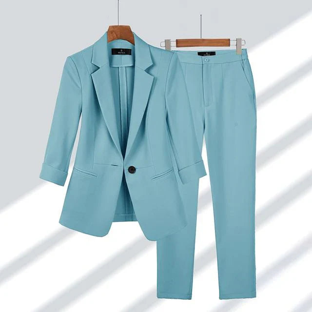 Celina - jacket and trousers in a set