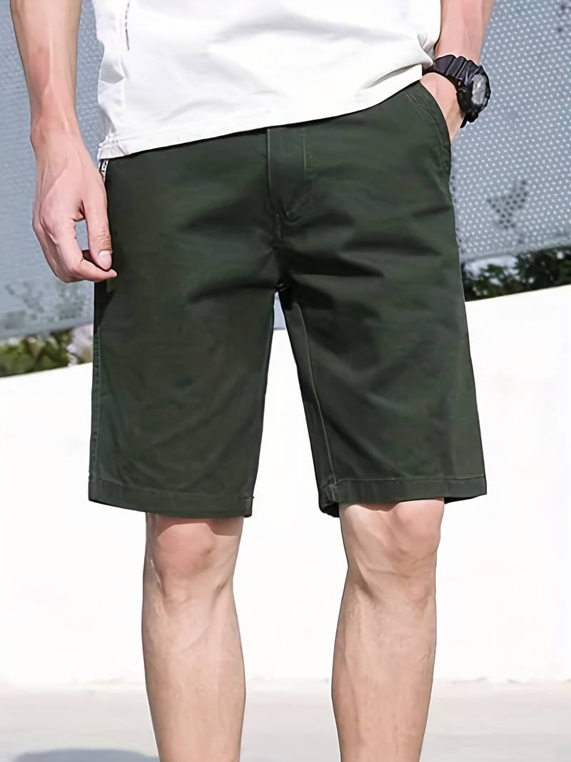 Benjamin – cotton cargo shorts in a classic design