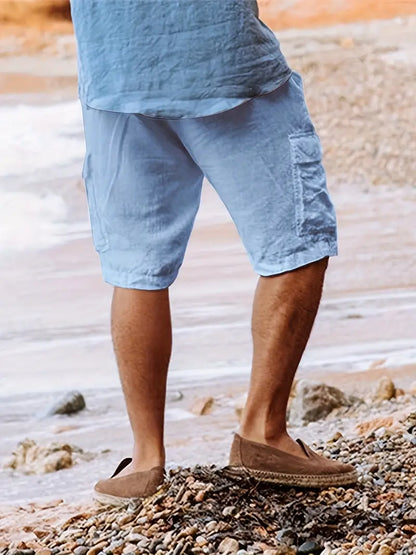 Daniel – comfortable cotton cargo shorts for spring/summer