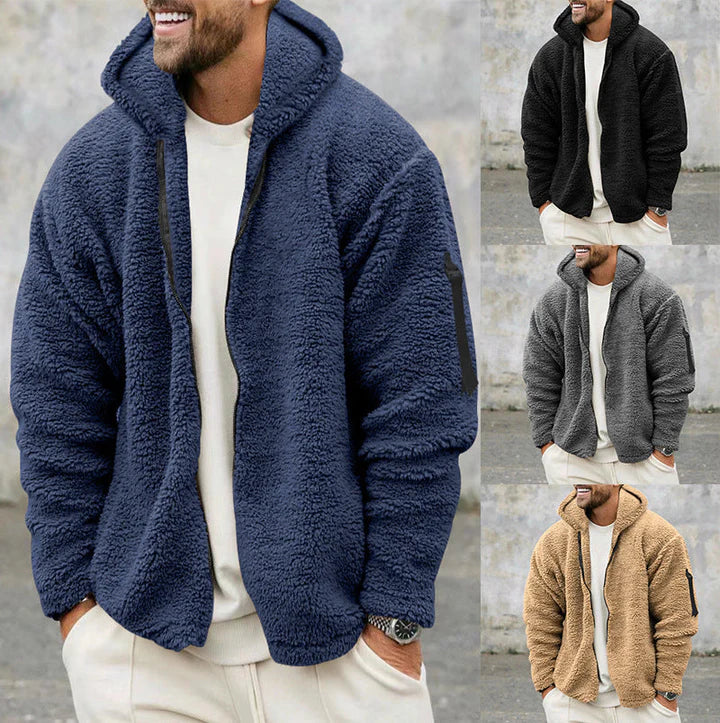 Jaxon - warm fleece jacket for men