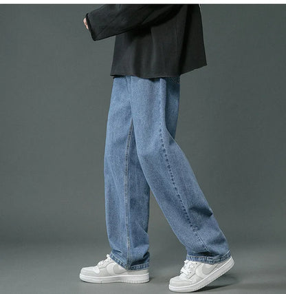 Brett - retro denim baggy pants