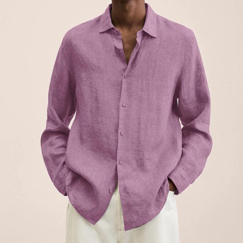 Elegant linen shirt for men - albert