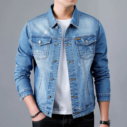 Dave wellington washed denim jacket