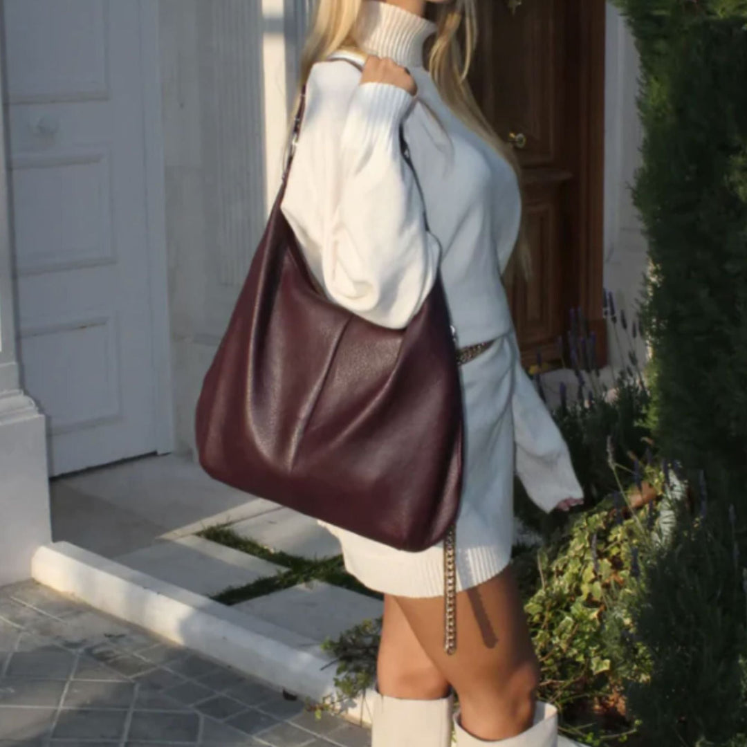 Swatie - retro leather bag