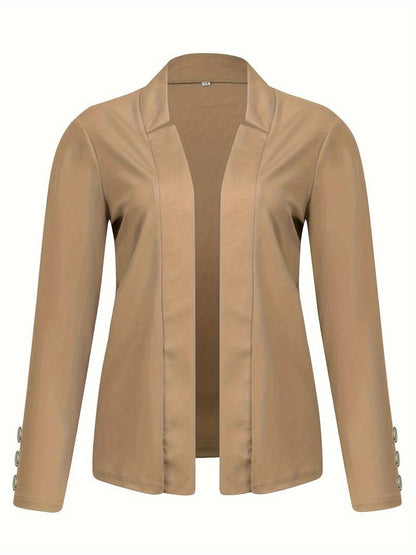 Emma – casual long sleeve button blazer