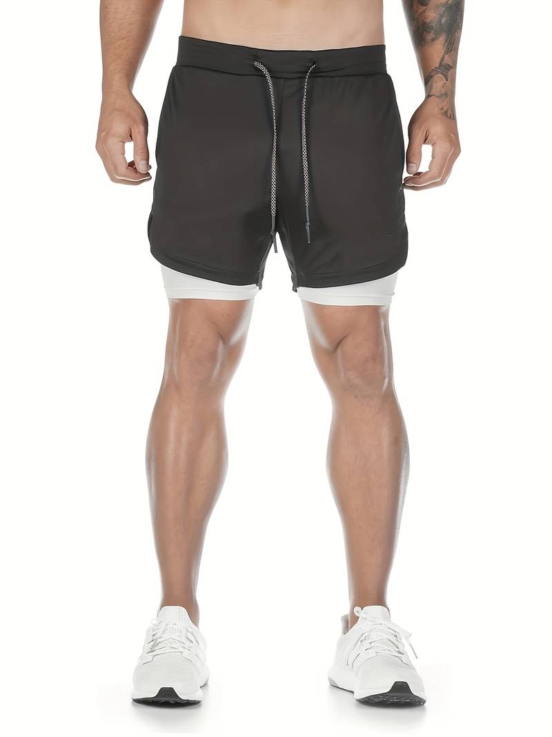 David - fashion multi-pocket cargo shorts