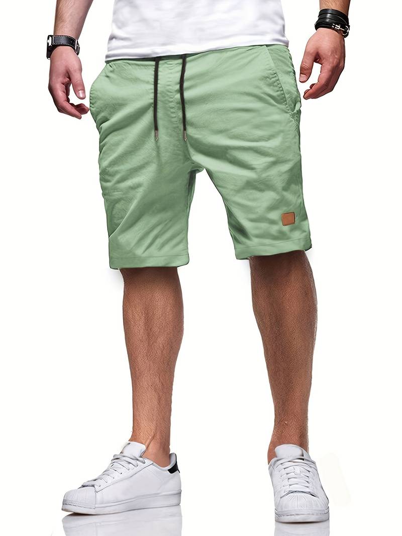 Michael cut-off drawstring shorts for men