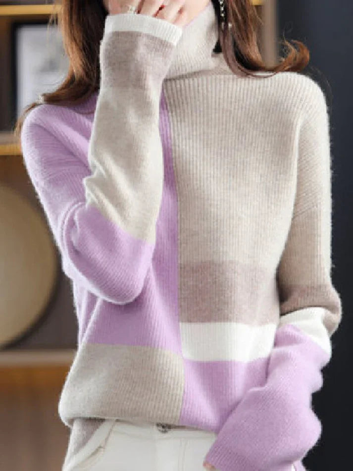 Riley - classic women's turtleneck sweater