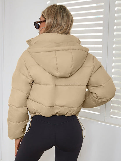 Venna | fitted jacket with drawstring