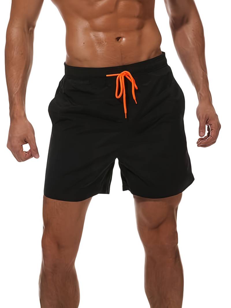 James casual swim shorts with mesh lining