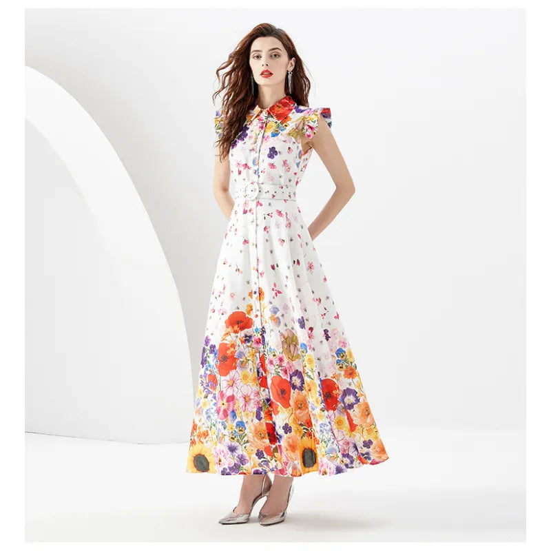 Emily - sunfire maxi dress