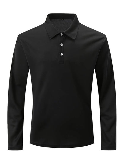 Joshua – comfortable stretch long sleeve golf shirt