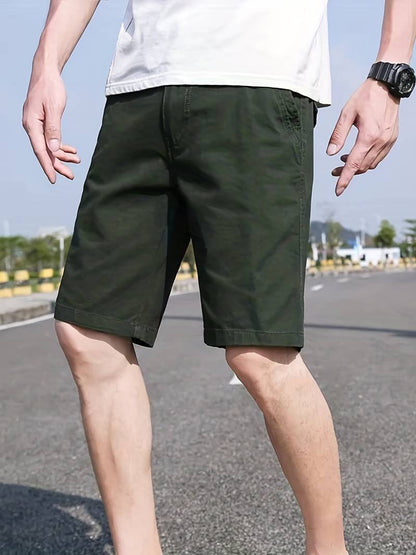 Benjamin – cotton cargo shorts in a classic design