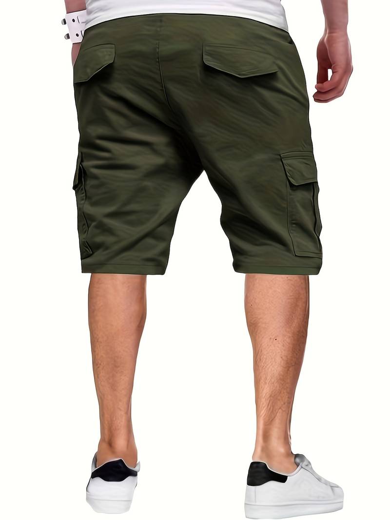 Jackson - palm tree graphic shorts