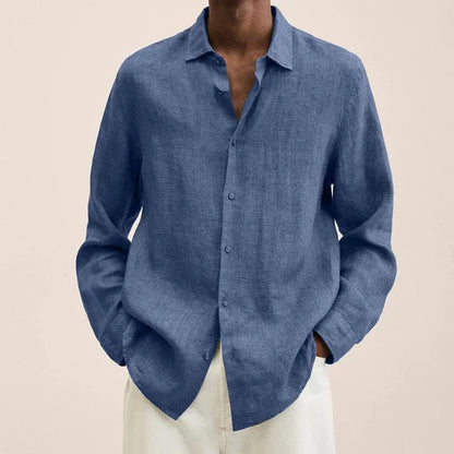 Elegant - linen men's shirt - lightness meets versatility