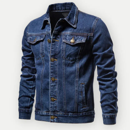 Victor – stylish denim trucker jacket