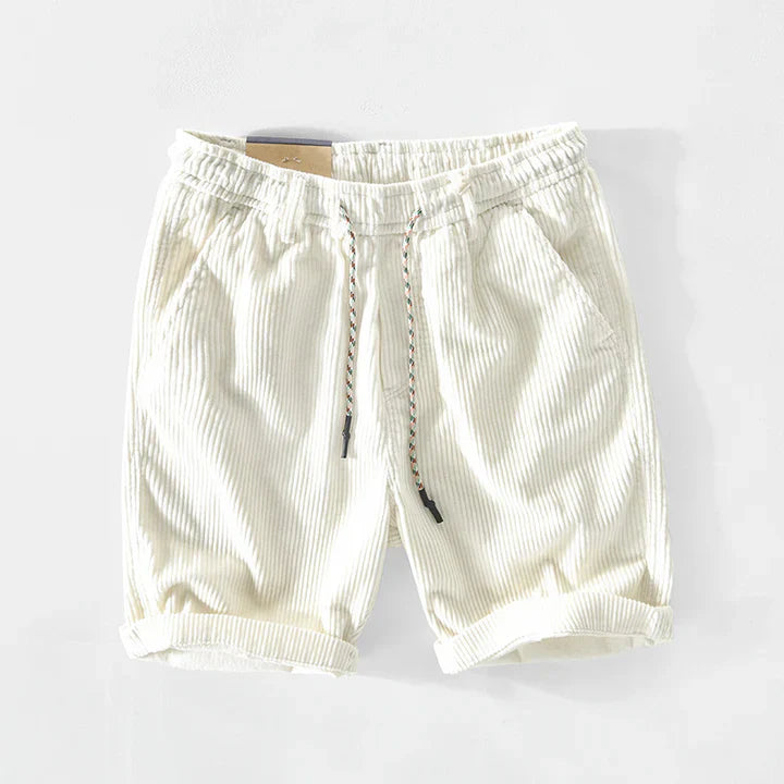 Airy summer corduroy shorts – relaxed look