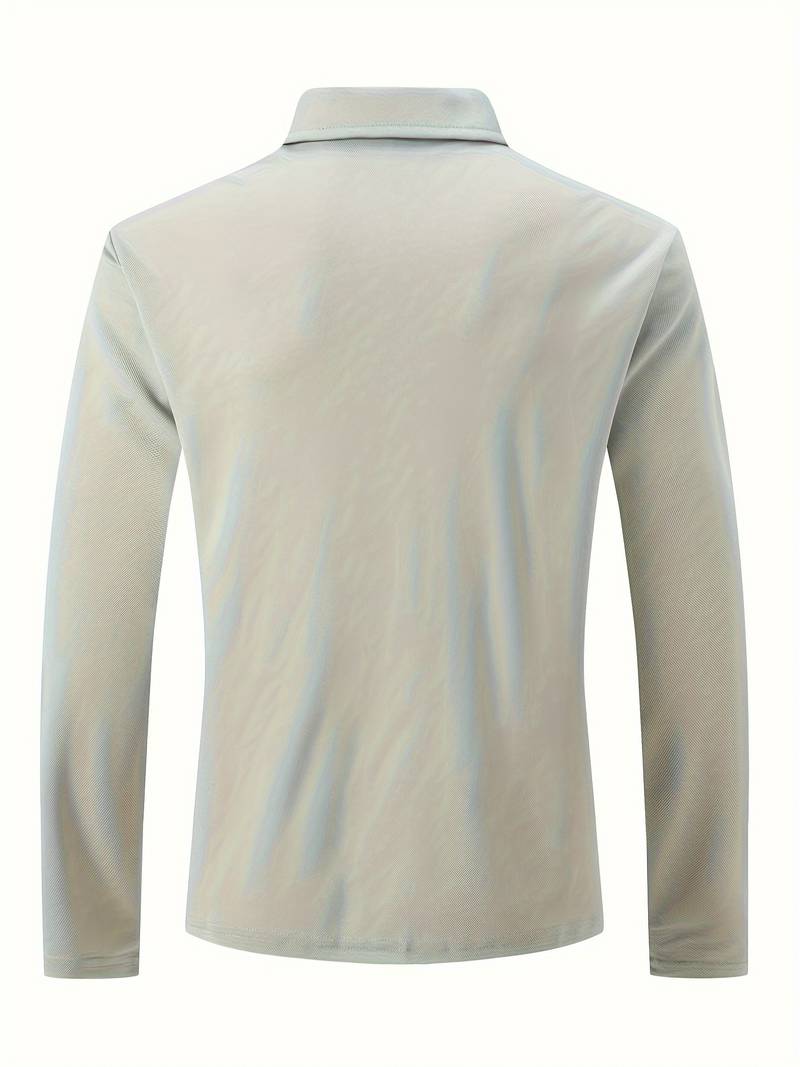 Joshua – comfortable stretch long sleeve golf shirt