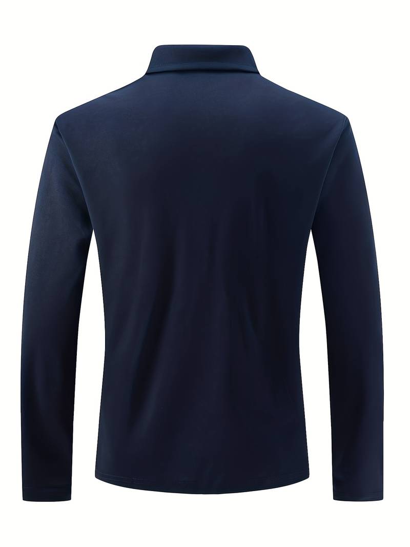 Joshua – comfortable stretch long sleeve golf shirt