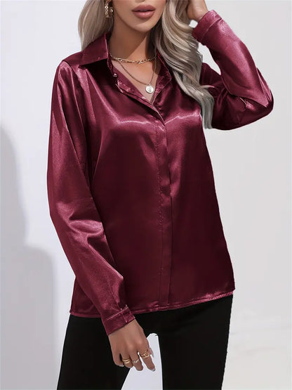 Olivia – casual long-sleeved shirt for spring