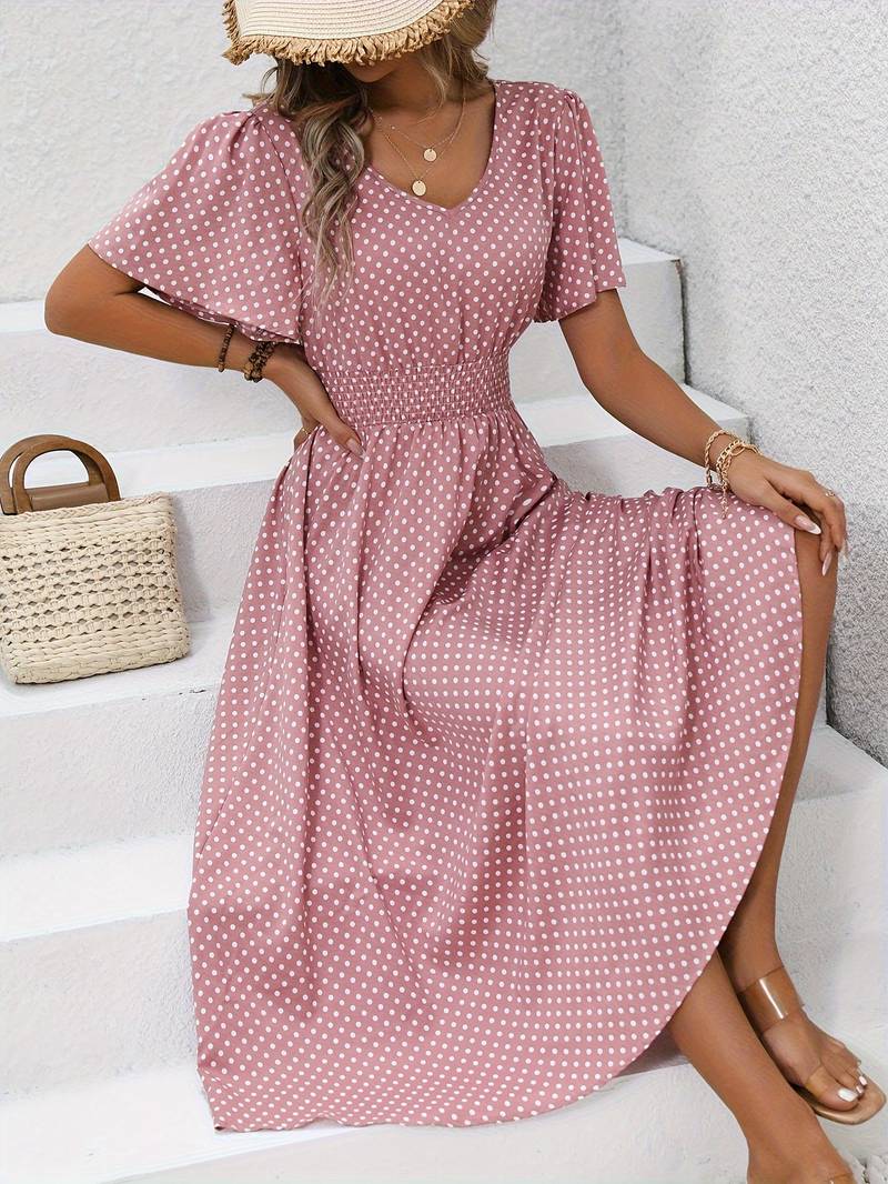 Leah – very casual short sleeve dress