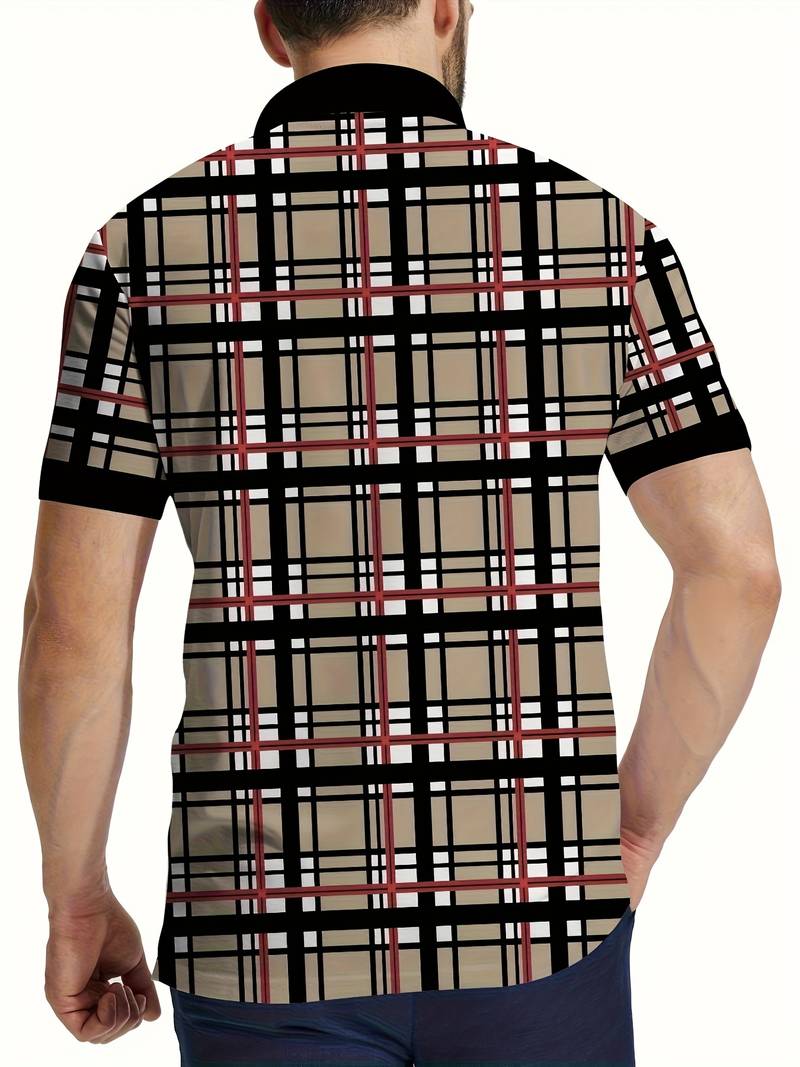 Alexander graphic check shirt