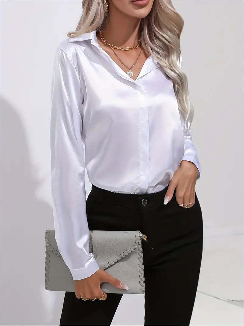 Olivia – casual long-sleeved shirt for spring